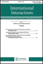 Consensus decisions and similarity measures in international organisations